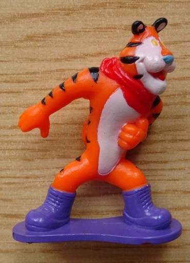 Zdjęcie oferty: Figurka Kellogg's Tony the Tiger snowboardzista