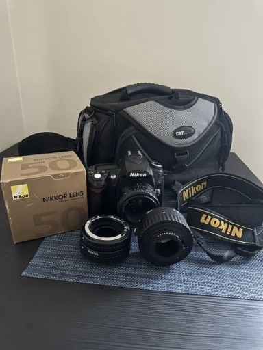 Zdjęcie oferty: Nikon D90 + Nikkor 50mm + pierścienie makro