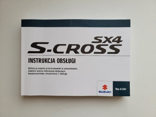 Zdjęcie oferty: Instrukcja obsługi Suzuki SX4 S-Cross