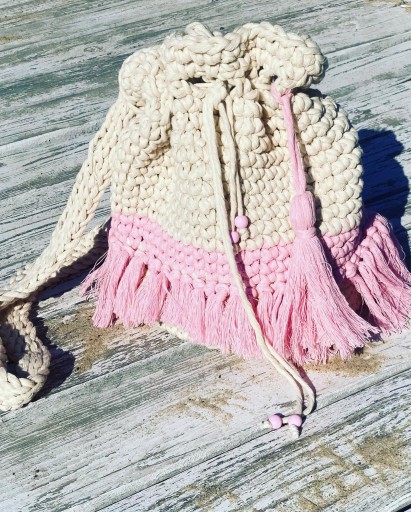 Zdjęcie oferty: Crochet Bag Pink