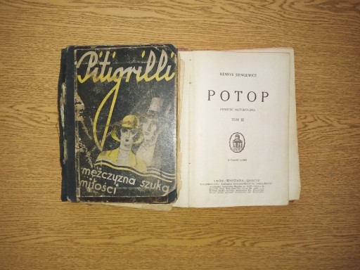 Zdjęcie oferty: Zestaw 2 przedwojennych książek antyki lata 30