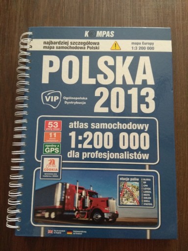 Zdjęcie oferty: Samochodowy Atlas Polski 2013