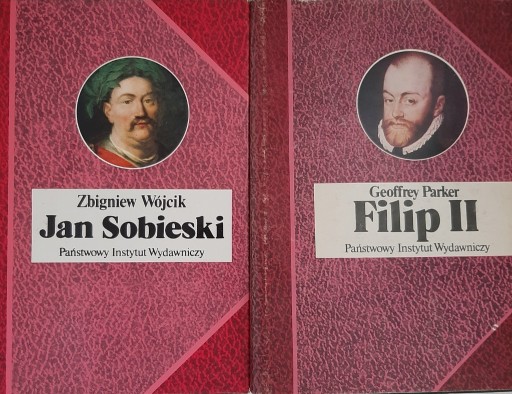 Zdjęcie oferty: Jan Sobieski, Filip II. Biografie sławnych ludzi.