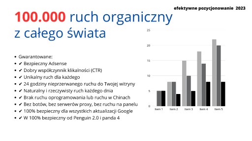 Zdjęcie oferty: 100.000 ruch organiczny na www , pozycjonowanie PR