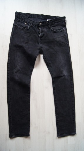 Zdjęcie oferty: Vintage spodnie Denim Slim 34/32 Low Waist elastan
