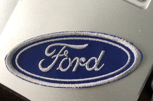 Zdjęcie oferty: Naszywka termo Ford 10x4 cm Nowa