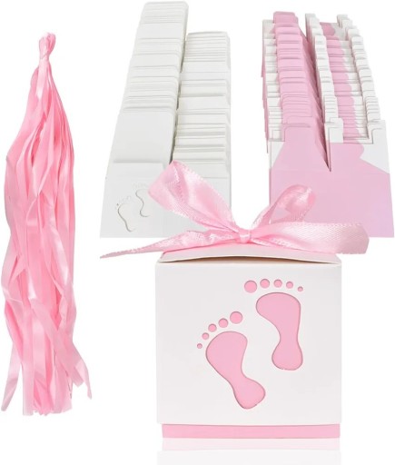 Zdjęcie oferty: Pudełka na cukierki Baby shower Chrzestiny Roczek