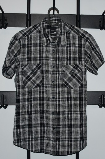 Zdjęcie oferty: Męska koszula w kratę slim fit rozmiar S