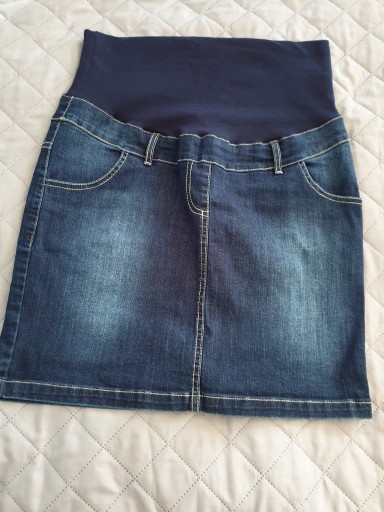 Zdjęcie oferty: Spódniczka jeans ciążowa XL