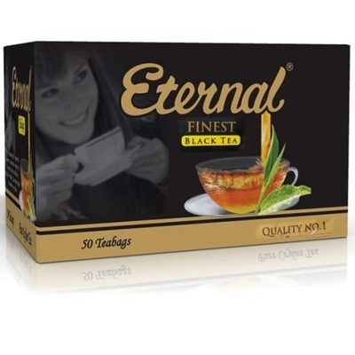 Zdjęcie oferty: Herbata czarna ekspresowa Eternal 100 g (50 x 2 g)