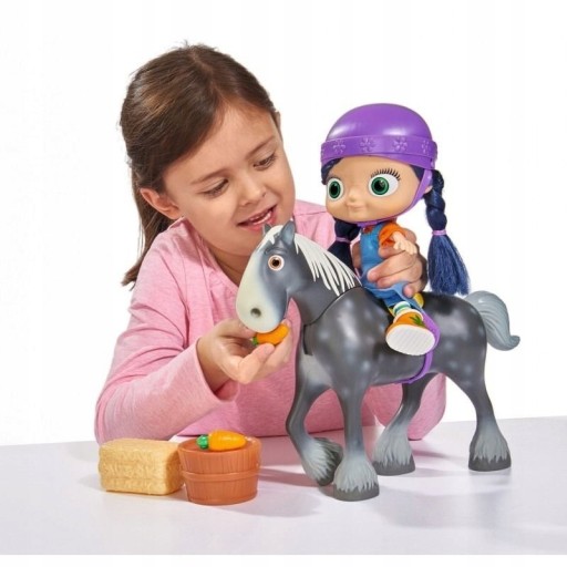 Zdjęcie oferty: Simba WISSPER KOŃ HERBERT Konik ZESTAW Z UBRANKIEM