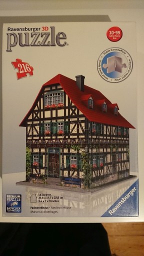 Zdjęcie oferty: Ravensburger 3D - puzzle - średniowieczny dom