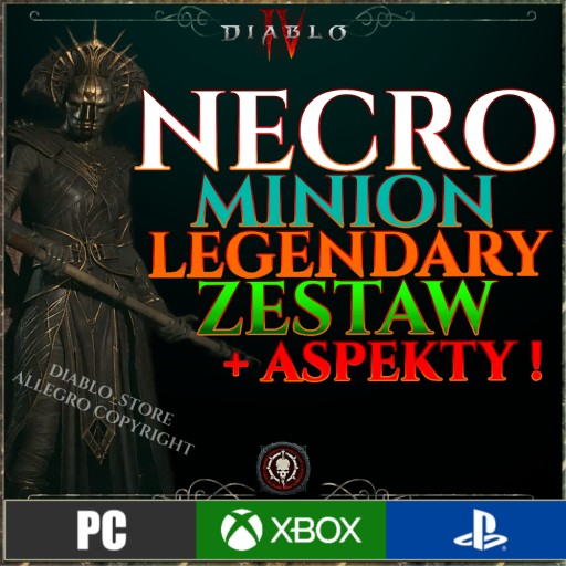 Zdjęcie oferty: Diablo 4 Zestaw Minion Necromancer Sezon 4 D4