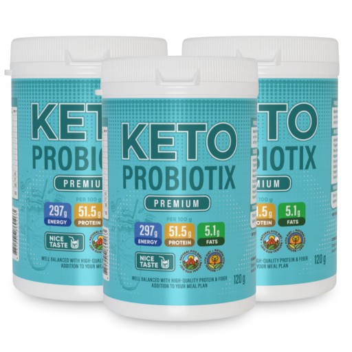 Zdjęcie oferty: 3x KETO PROBIOTIX - Suplement diety na odchudzanie