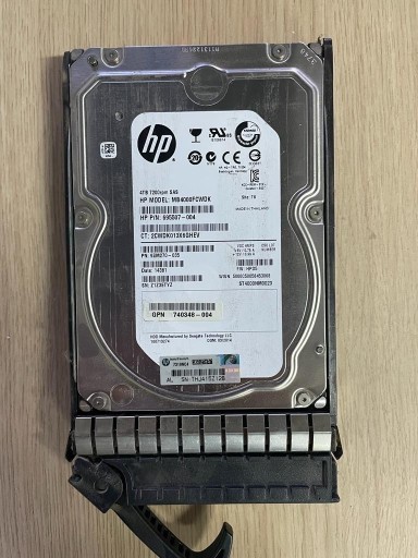 Zdjęcie oferty: Dysk HP HDD SAS 4TB - 3.5'' - 6szt