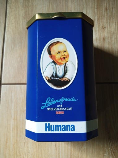 Zdjęcie oferty: Puszka Humana mleko edycja limitowana z bobasem 