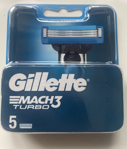 Zdjęcie oferty: GILLETTE MACH3 TURBO 5 WKŁADÓW ORYGINAŁ