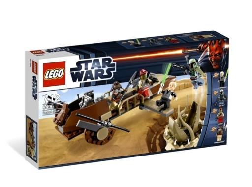 Zdjęcie oferty: Lego 9496 Star Wars  Desert Skiff 7-12 bdb 