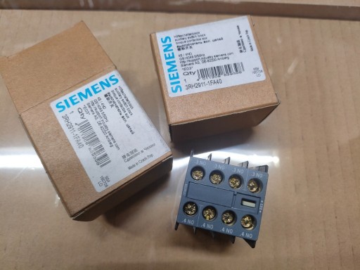 Zdjęcie oferty: Styki pomocnicze Siemens 3RH2911-1FA40