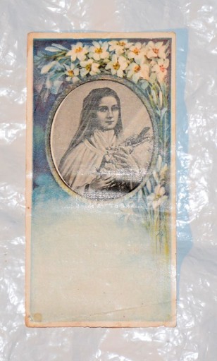 Zdjęcie oferty: Przedwojenny obrazek św. Teresa
