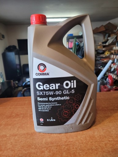 Zdjęcie oferty: Olej Przekładniowy Gear oil sx75w-90 gl-5