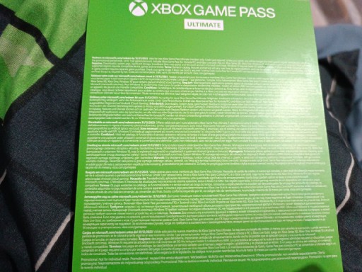 Zdjęcie oferty: Xbox game pass ultimate