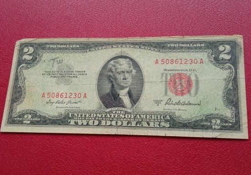 Zdjęcie oferty: Usa 2 dollar 1953 rok