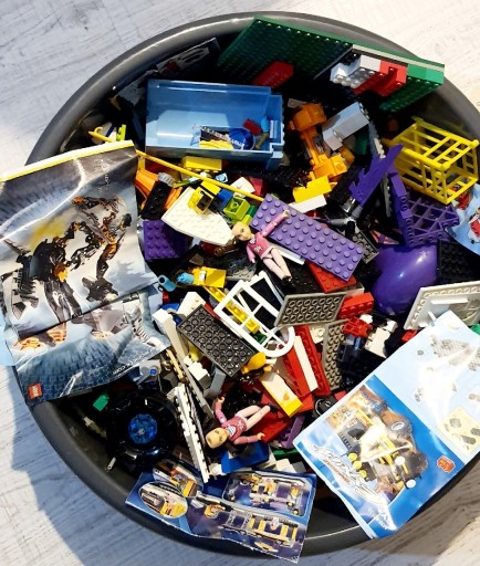 Zdjęcie oferty: Klocki Lego różne elementy 2.840kg
