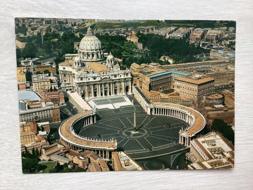 Zdjęcie oferty: Rzym plac św. Piotra pocztówka Włochy