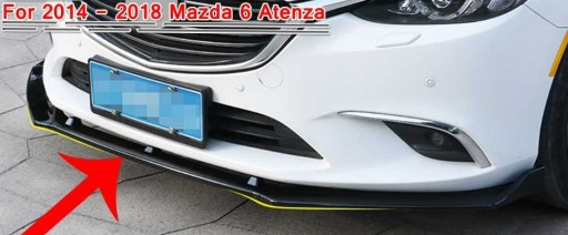 Zdjęcie oferty: Spoiler dokładka przedniego zderzaka - Mazda 6