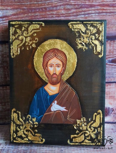 Zdjęcie oferty:  Ikona Święty Józef na prezent patron decoupage ha