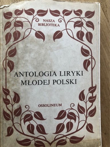 Zdjęcie oferty: Antologia Liryki Młodej Polski