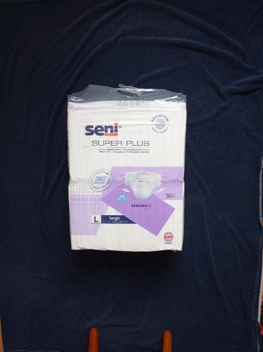 Zdjęcie oferty: Pieluchy dla dorosłych, Seni Super Plus, 30 sztuk, rozmiar: L