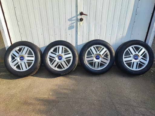 Zdjęcie oferty: 4x Koła alufelgi Ford Focus mk2 OE 205/55/16 opony lato Continental 