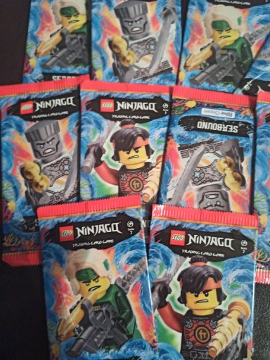 Zdjęcie oferty: Lego Ninjago 7 seria karty 20 saszetek 100 kart