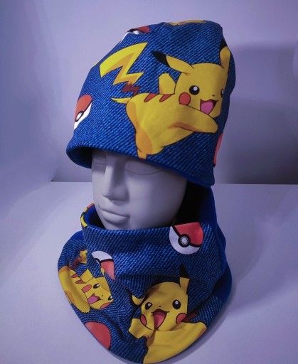 Zdjęcie oferty: Pokemony czapka i komin na zimę 