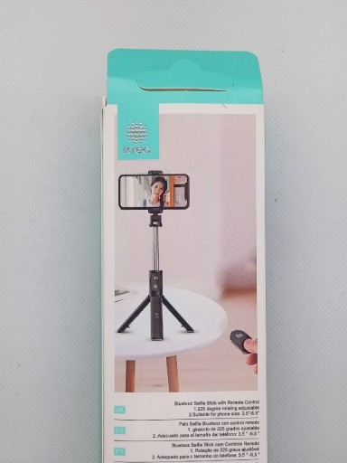 Zdjęcie oferty: Selfie stick stojak + pilot bluetooth. Nowy!