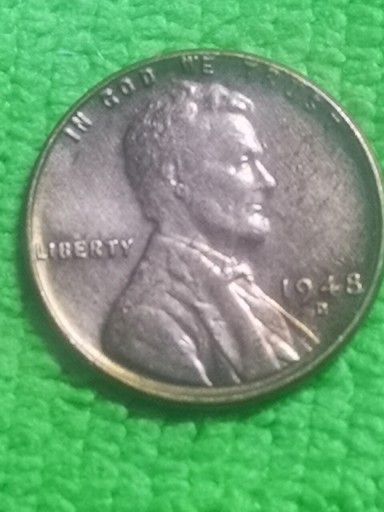Zdjęcie oferty: Moneta obiegowa USA 1 cent 1948rD