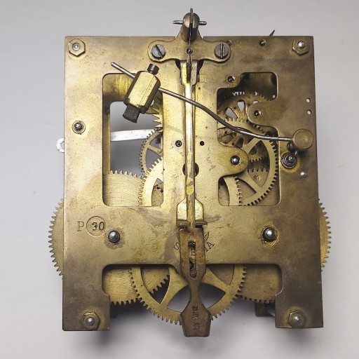 Zdjęcie oferty: 114. GUSTAW BECKER,  SYGNOWANY MECHANIZM  STAREGO ZEGARA ŚCIENNEGO