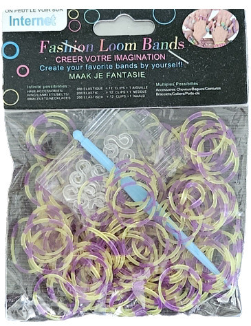 Zdjęcie oferty: Kolorowe gumki Kółka do bransoletek Loom Band