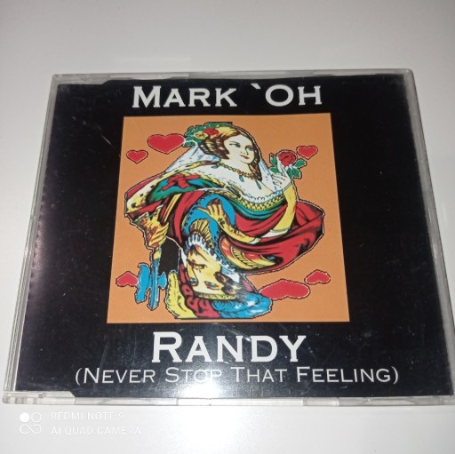 Zdjęcie oferty: Mark 'Oh - Randy (Never Stop That Feeling)(1993)