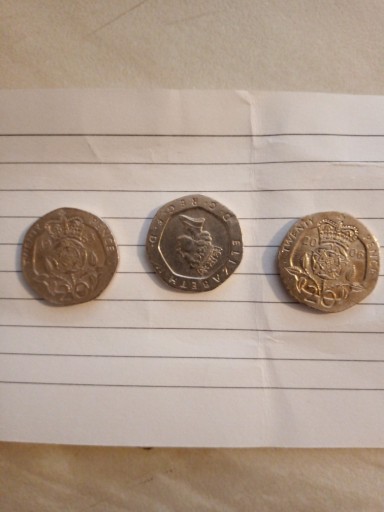 Zdjęcie oferty: moneta Elizabeth 2 (20pensów)