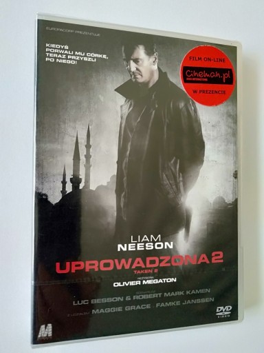 Zdjęcie oferty: Uprowadzona 2 Liam Neeson DVD folia