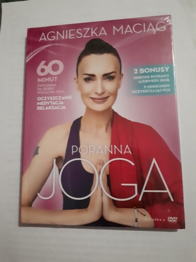 Zdjęcie oferty: Poranna joga Agnieszka Maciąg folia