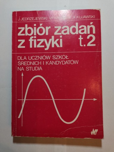 Zdjęcie oferty: Zbiór zadań z fizyki 2. Jędrzejewski, Kruczek