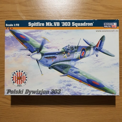Zdjęcie oferty: Mistercraft 1:72 Spitfire Mk. VB, NOWY