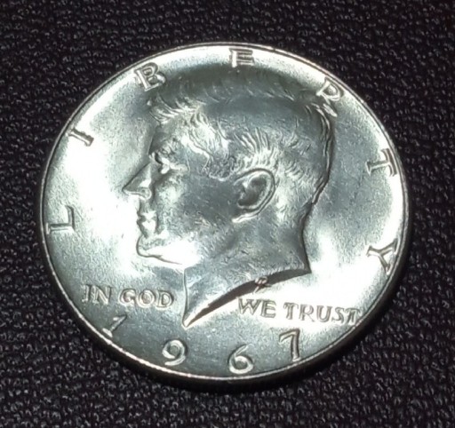 Zdjęcie oferty: USA HALF DOLLAR 1967 (srebro)