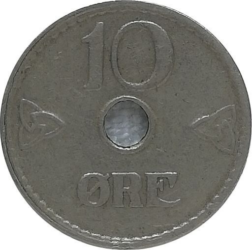 Zdjęcie oferty: Norwegia 10 ore 1926, KM#383