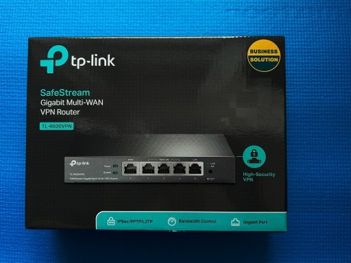 Zdjęcie oferty: TP-LINK TL-R600VPN 4.0 - Router VPN SafeStream