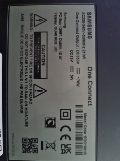 Zdjęcie oferty: Samsung One Connect SOC1001B